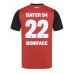 Bayer Leverkusen Victor Boniface #22 Hjemmedrakt 2024-25 Korte ermer